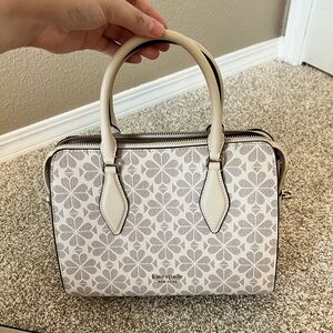 Kate Spade Spade Flower Coated Canvas Casey Medium Satchel